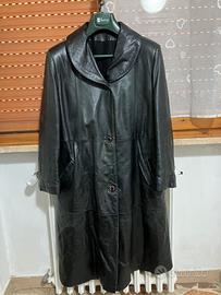 Cappotto in vera pelle da donna