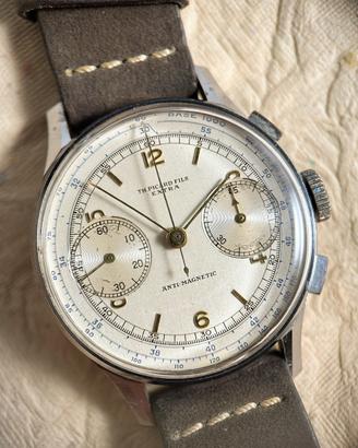 Picard Cronografo vintage 1950 carica manuale 1940