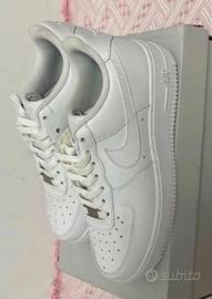 Nike Air Force 1 Bianche 45 Nuove Originali
