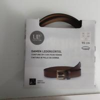 cintura da donna in pelle nuova 