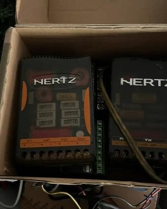 Crossover filtri hertz due tre vie