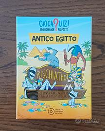 Gioco di carte "Gioca Quiz! Antico Egitto"