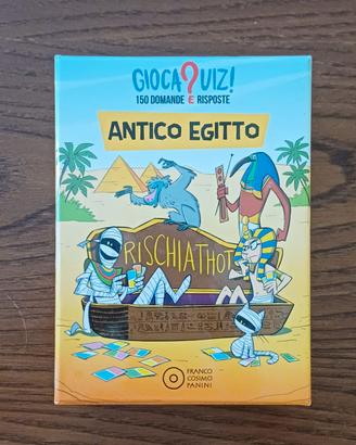 Gioco di carte "Gioca Quiz! Antico Egitto"