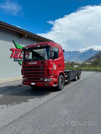 Camion telaio Scania R124G 420