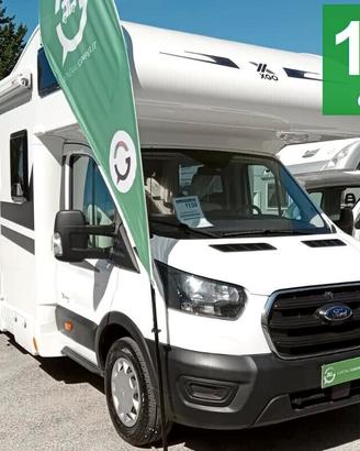 CAMPER XGO FORD MANSARDATO 6 POSTI DOPPIO LETTI CA