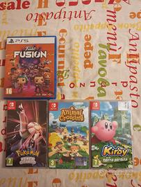 GIOCHI NINTENDO E PS5