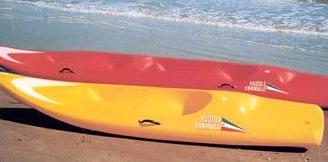 Canoa/Paddle biposto in Polietilene