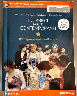 Libro di letteratura italiana