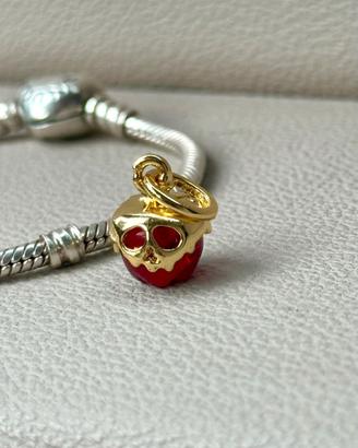 Charm Mela Biancaneve Disney compatibile Pandora