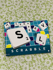 SCRABBLE ITALIANO MATTEL COMPLETO