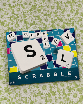 SCRABBLE ITALIANO MATTEL COMPLETO