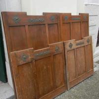 Letto matrimoniale completo da restaurare