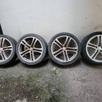 4 Gomme Atlas 255 35 19 + 4 Cerchi Lega Audi 19"