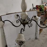 Lampadario in ceramica 
