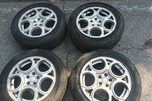 Cerchi in lega per alfa romeo 147 e 156