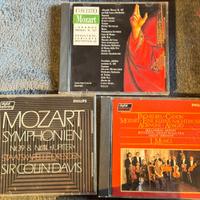Lotto cd musicali MOZART ed artisti vari
