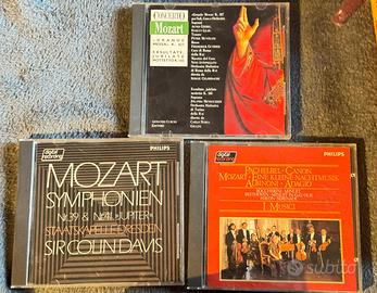 Lotto cd musicali MOZART ed artisti vari
