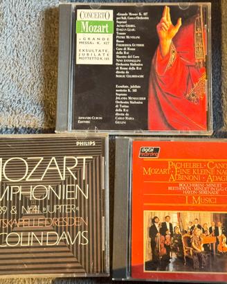 Lotto cd musicali MOZART ed artisti vari