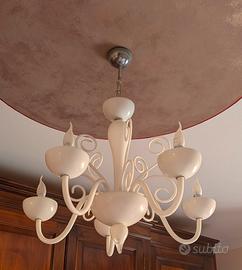 lampadario murano moderno