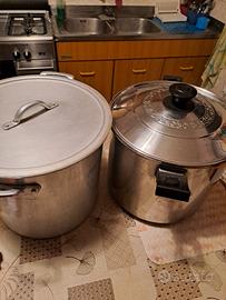 pentole inox e alluminio 