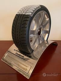 Insegna pubblicità espositore Goodyear cartello