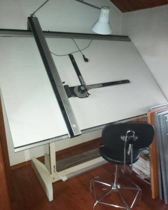 TAVOLO DA DISEGNO con tecnigrafo
