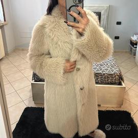 Cappotto eco pelliccia
