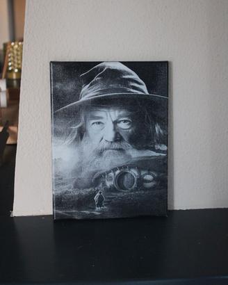 Quadretto Gandalf Il Signore degli Anelli