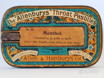 Scatola Allen & Hanburys Ltd