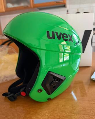 Casco da sci UVEX Race + 58-59 cm L verde