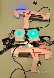 LASER X Game_Laser Game con 2 blaster 2 ricevitori