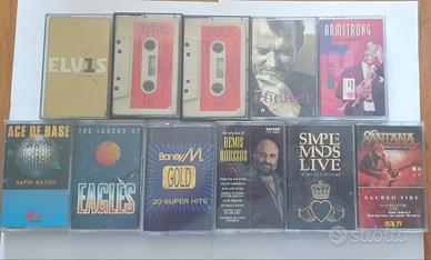 11  MusiCassette artisti internazionali