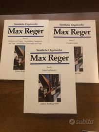 Max Reger - Partiture per Organo ed. Breitkopf