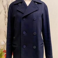 Cappotto doppiopetto marinaio corto Peacoat blu