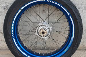 Ruota posteriore TM 125 SMR supermotard motard 