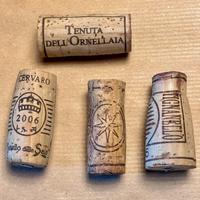 Tappi di sughero da collezione