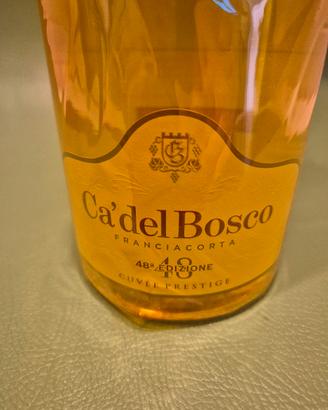 vino Ca del bosco cuvee prestige 48a ed