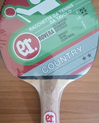 Racchetta da Ping Pong Vintage Er Rovera