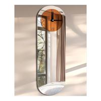 Orologio a specchio da parete (32x100 cm)