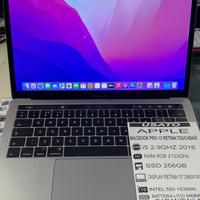 Macbook Pro 13 i5 256Gb Touch bar fatturabile