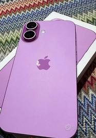 iPhone 16 rosa 128gb 2 anni di garanzia apple care