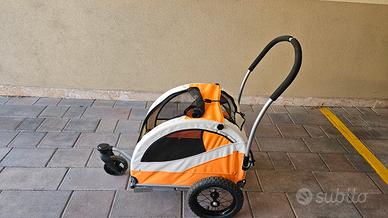 Rimorchio bici e passeggino cane Kuma
