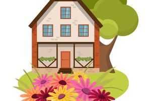 Casa con giardino lontana dal traffico