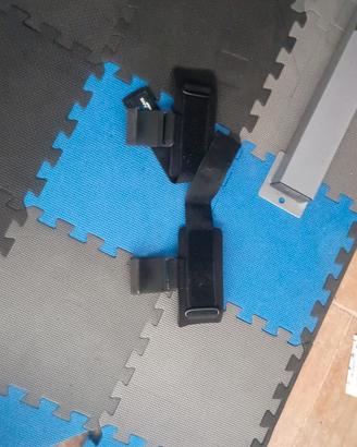 strap con gancio in ferro per bilanciere