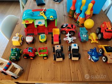 lotto macchinine giochi bambini 