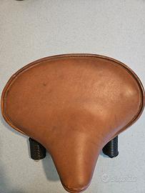 Sella monoposto in pelle per custom ecc