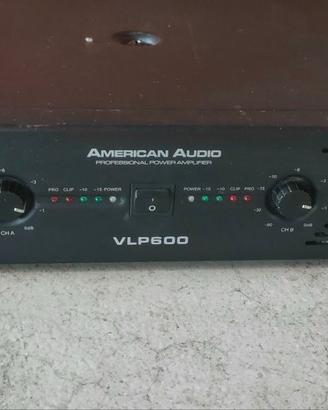 Professional Power Amplifier AMERICAN AUDIO VLP600