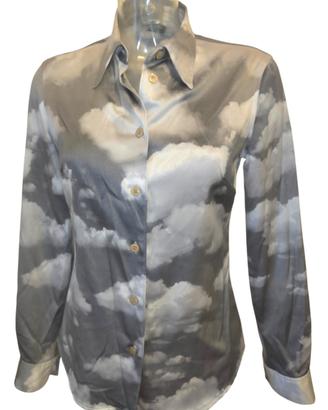 Moschino Jeans camicia con le nuvole