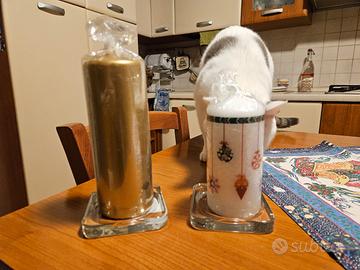 Candele e porta candele di Natale Ikea