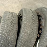 4 gomme 205/60r16 H neve Nokian M+S